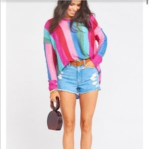 Show Me Your Mumu Bonfire Striped Sweater